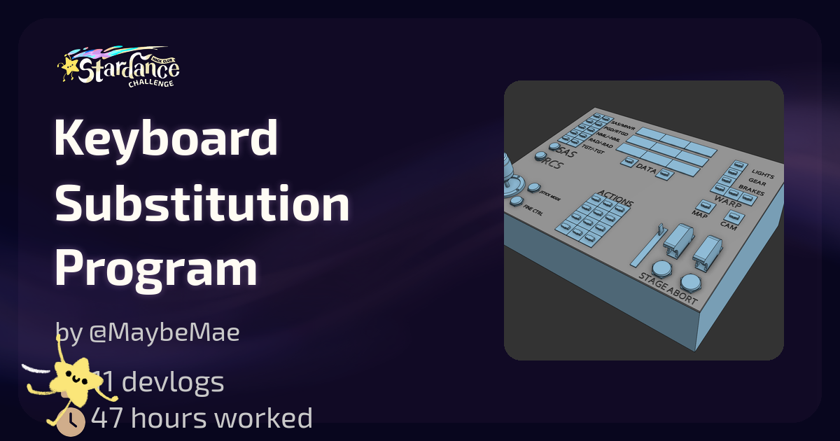 Keyboard Substitution Program - Stardance