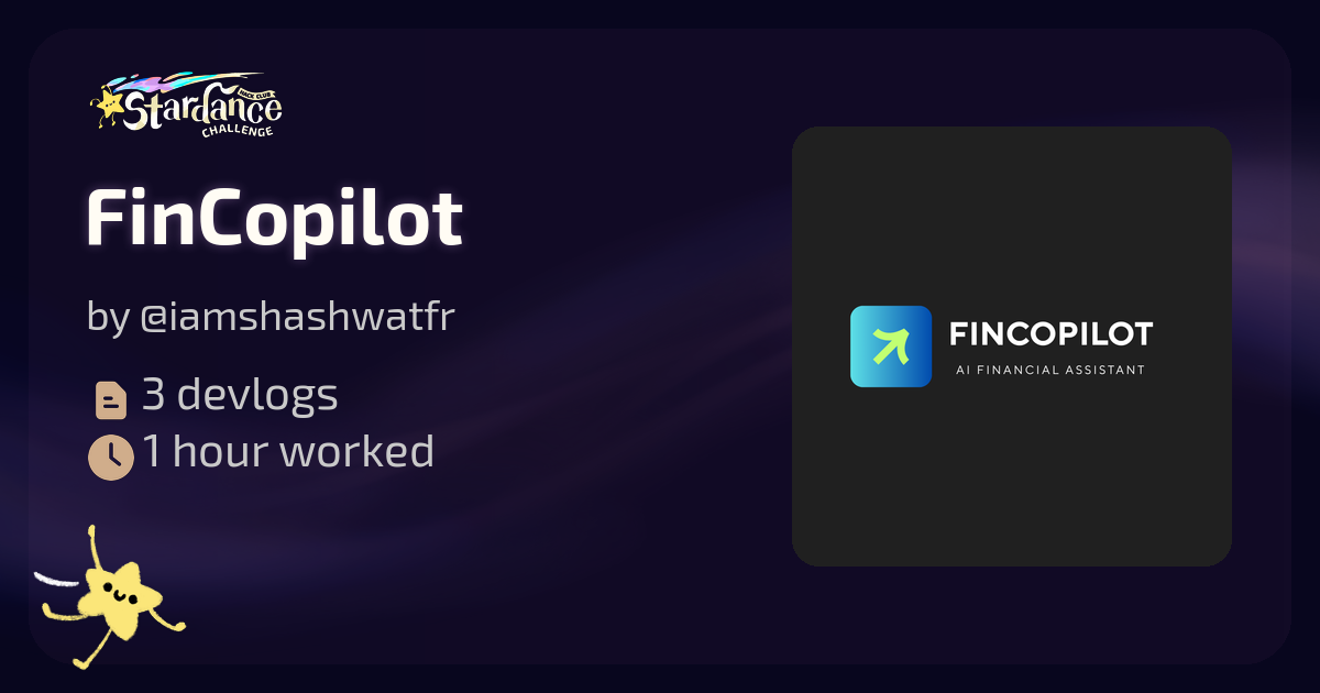 FinCopilot - Stardance