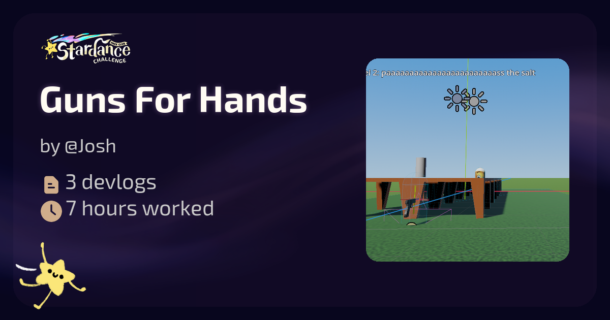 Guns For Hands - Stardance