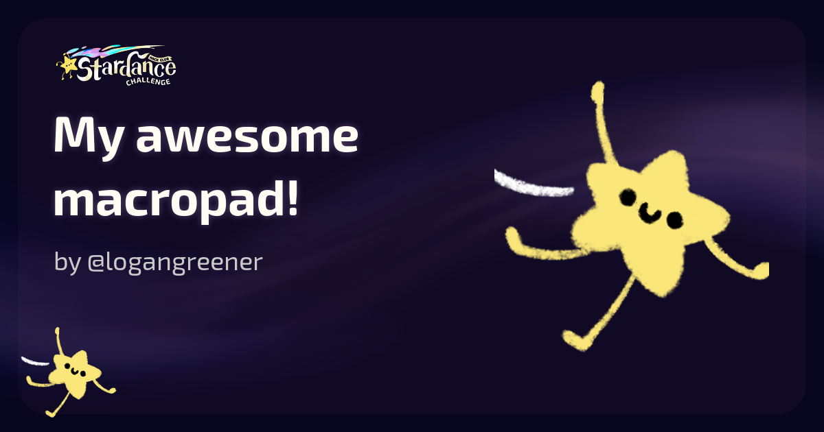 My awesome macropad! - Stardance