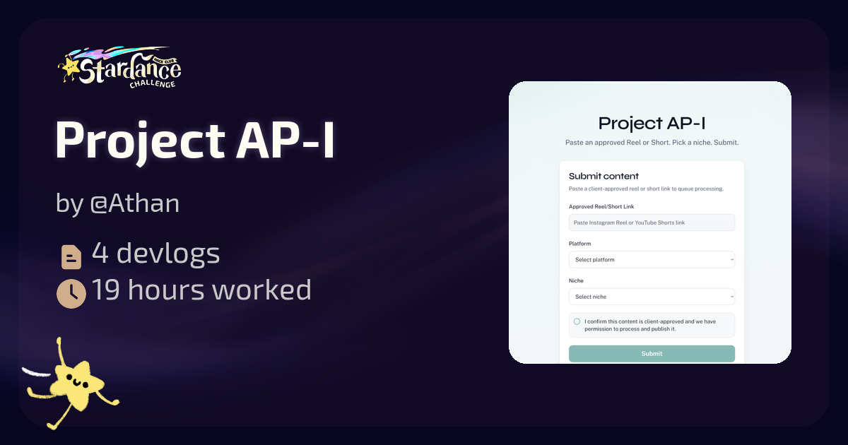 Project AP-I preview