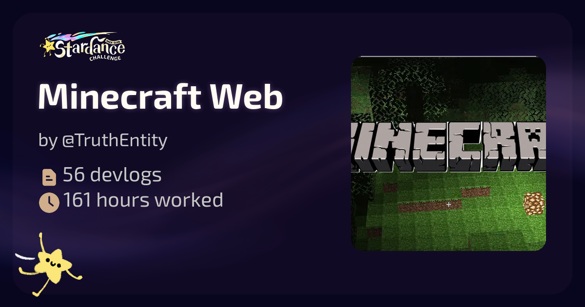 Minecraft Web - Stardance
