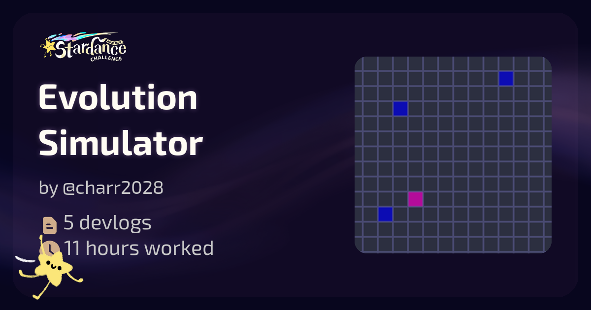 Evolution Simulator - Stardance